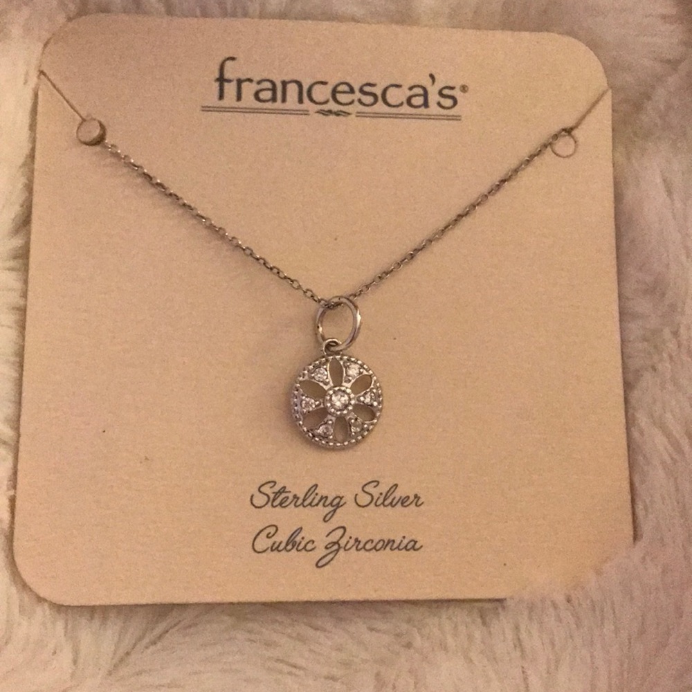 Francesca’s real sterling silver necklace - Picture 2 of 3